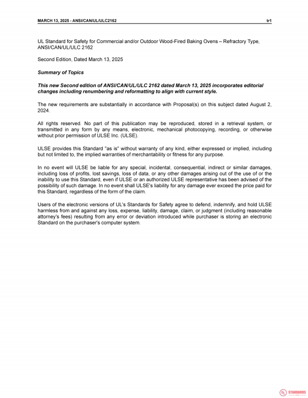 UL 2162 PDF UL 2162 PDF